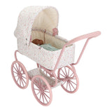 Metall Puppenwagen/ Soft Flowers