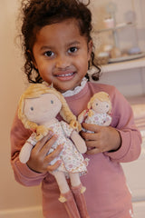 Mini Stoffpuppe Julia - 10cm