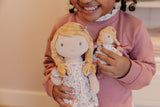 Mini Stoffpuppe Julia - 10cm