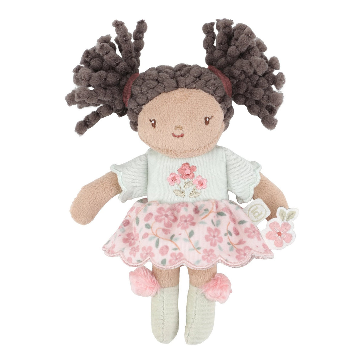 Mini Stoffpuppe Evi - 10cm