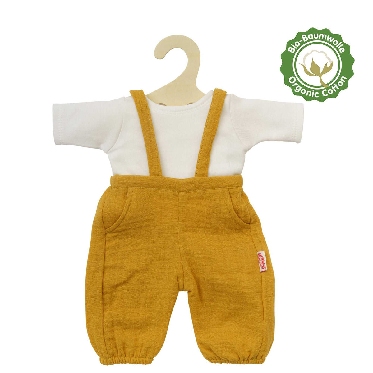 Puppen-Latzhose & Shirt