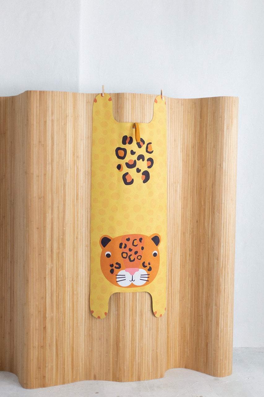 Kinder Yogamatte - Luka der Leopard