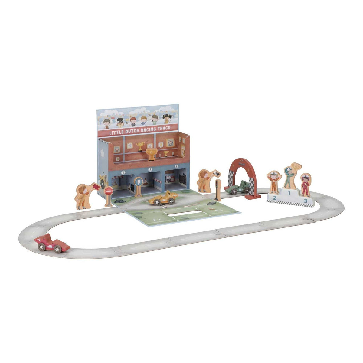Spielkoffer mit Rennbahn