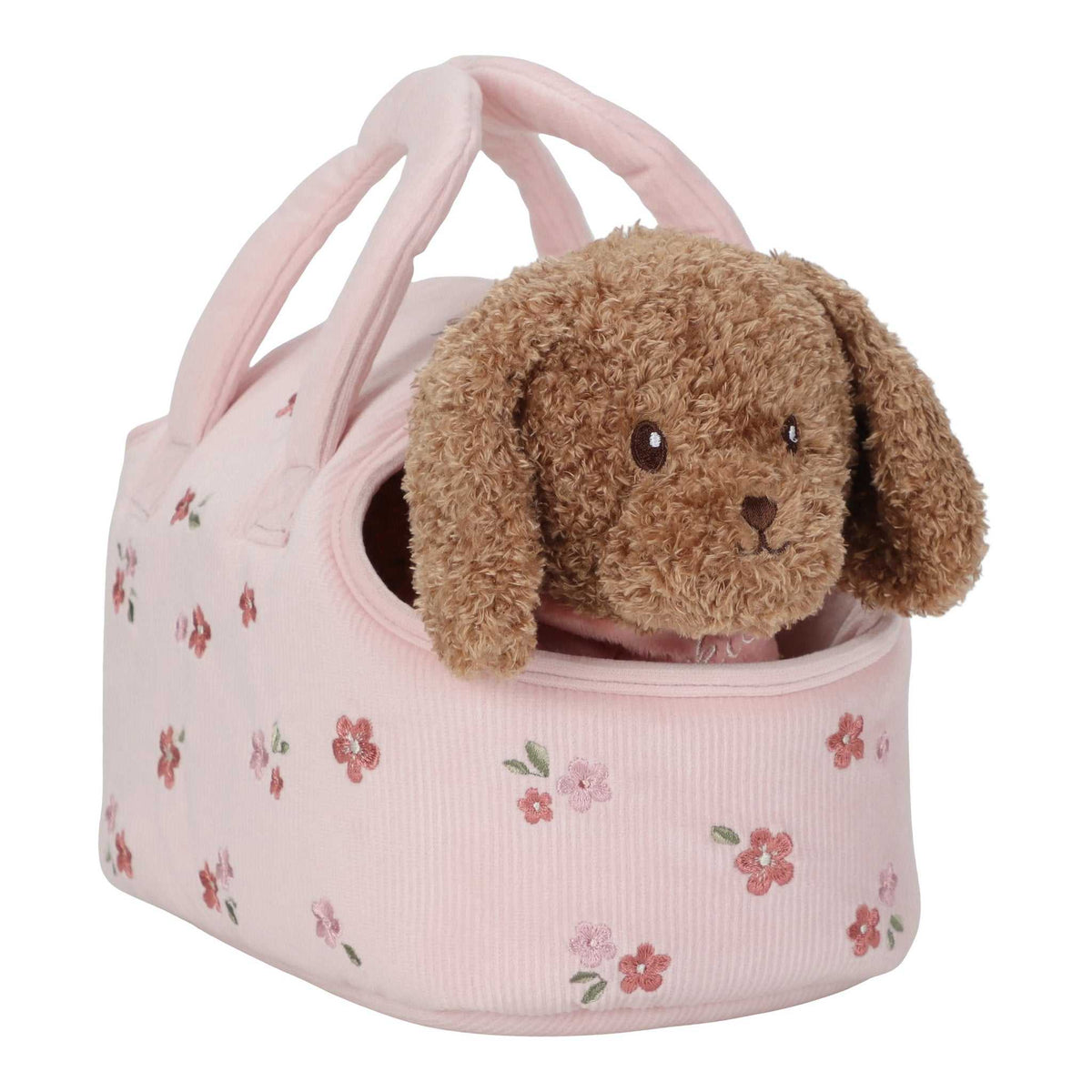 Plüschhund Jackie in Tasche