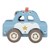 Holz- Polizeiauto