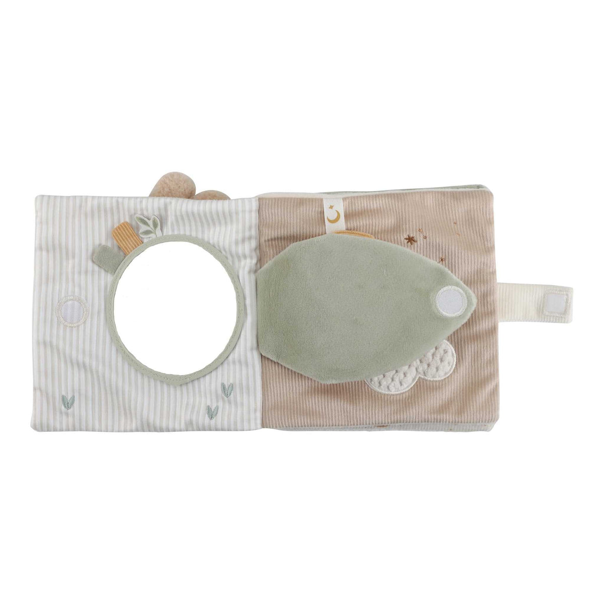 Stoffbuch mit Aktivitäten/ Newborn Naturals