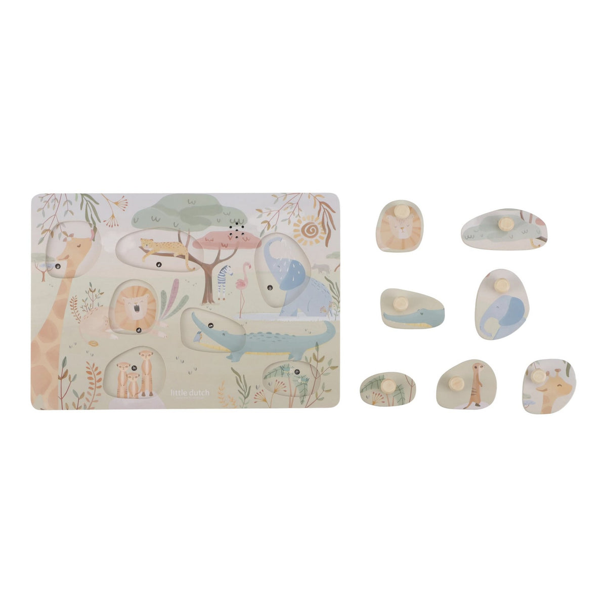 Sound Greif Puzzle  - Safari Friends