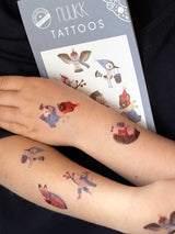 Tattoos "Waldtiere im Winter"