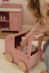 Holz Puppenwagen