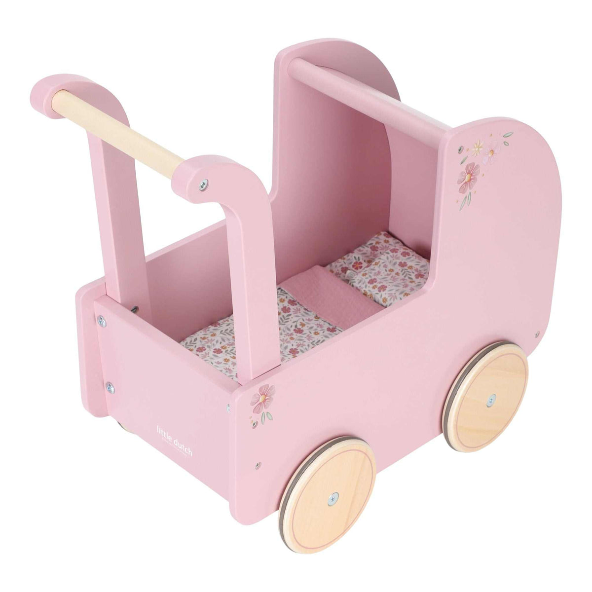 Holz Puppenwagen