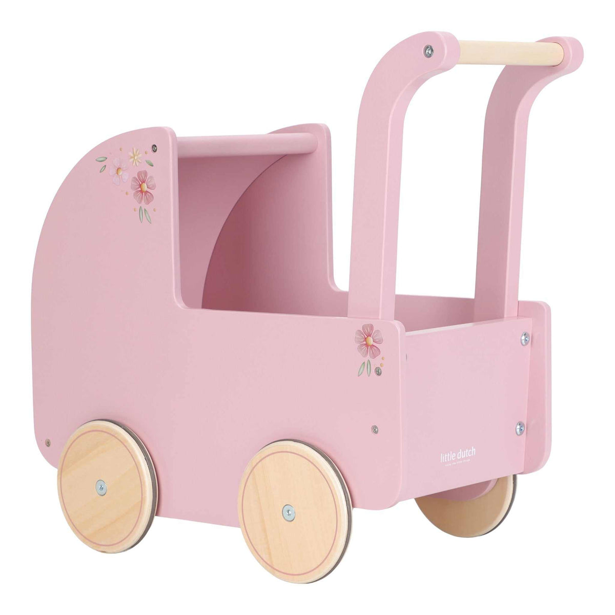 Holz Puppenwagen
