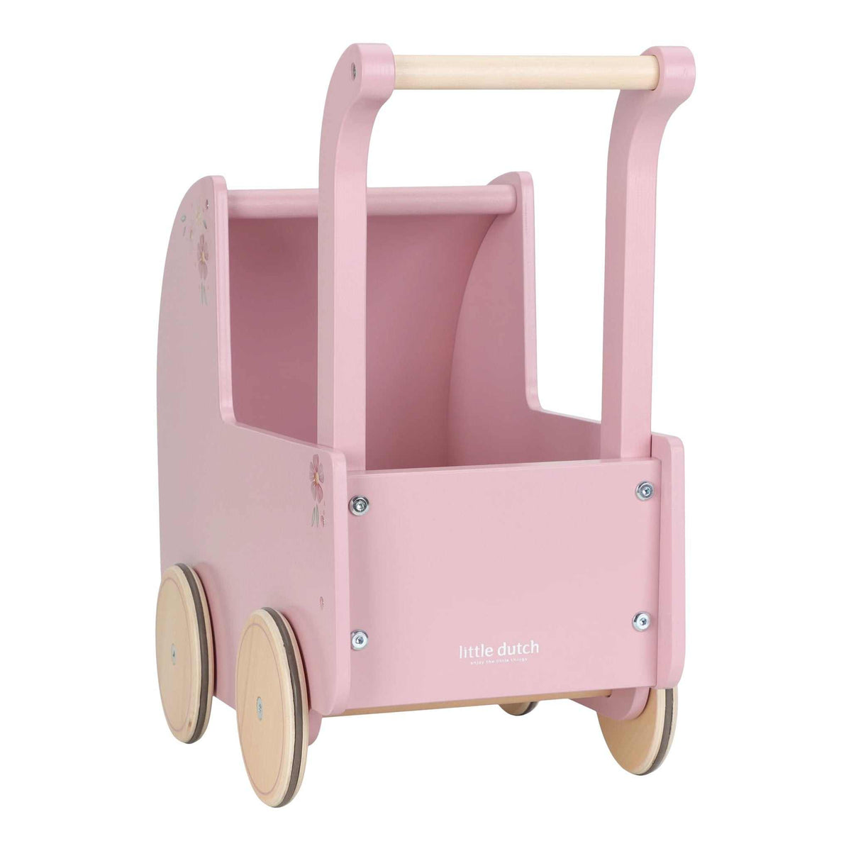 Holz Puppenwagen