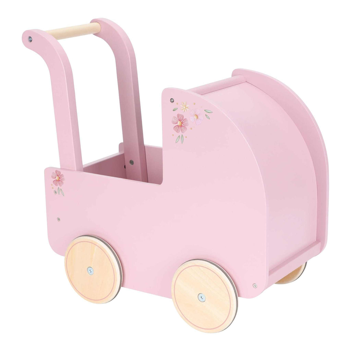 Holz Puppenwagen